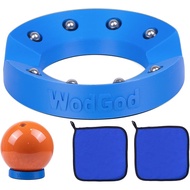 Pemutar Bola Bowling, Bola Bowling dengan 2 Tuala, Sesuai untuk Menggilap, Membersihkan dan Mempamer