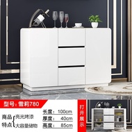 WYModern Minimalist Sideboard Wine Cabinet Multi-Functional Cupboard Home Kitchen Storage Cabinet Locker Cupboard Tea Ca