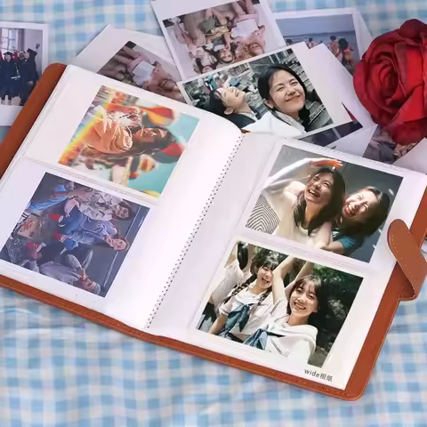 Suitable for Fujifilm Wide Series Photo Paper 5 Inch Album PU 80 Wide Photo Album For Fujifilm Insat
