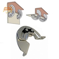 PUREHAIRBEAUTY Hidden Hinge Hardware Industrial Equipment Fixed Furniture Supplies
