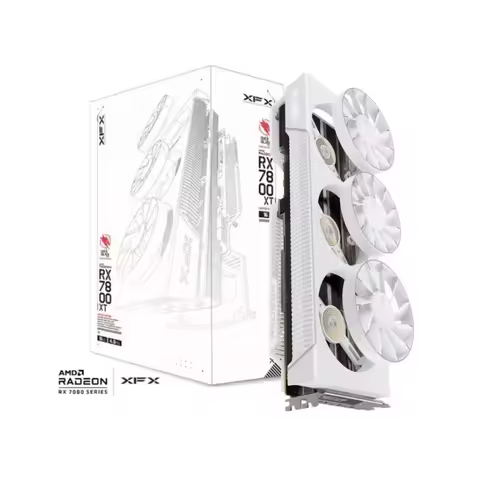 new XFX Quicksilver AMD Radeon RX 9070 XT Magnetic Air Gaming Graphics Card white gaming speed graph