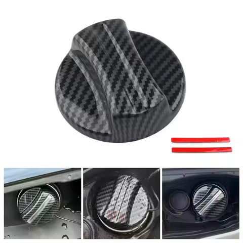 Carbon Fibre Watertransferprint Tank Cover Fuel Tank Air Cap Trim For BMW G80 G06 G07 G42 G14 G15 G1