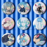 Aoba Seragaki D-DRAMAtical Murder Button Pins Cartoon Badge Round Brooch on Backpack Accessories Jew