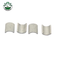 [Whcart] 4 Pack of Motorcycle Handlebar Shims, 7/8 inch to 1 inch 22 to 25 mm, Silver