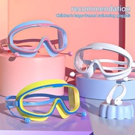 YYS Wide View Swimming Goggles for Children Water Frogs Resistant Kids Swim Goggles
