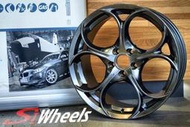 全新鋁圈 wheel S891 17吋鋁圈 5/98 5/100 5/108 5/114.3 黑高亮