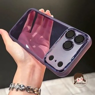 New Matte Frame Clear Phone Case For Realme 10 Pro Plus 10T 9 9i 8 8i 8S 7i Global 6i 5 5s 5i C15 C1