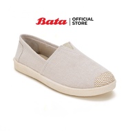 Bata บาจา รองเท้าแบบสวมส้นแบน รองเท้าแฟชั่น สวมใส่ง่าย น้ำหนักเบา สีดำ 5596808 สีเบจ 5591808 หลากสี 5590808