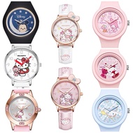 Sanrio watch Melody Hello kitty cinnamoroll kids watch rubber watch silicone watch leather watches Z