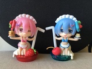 BANDAI 萬代 Re:從零開始的異世界生活 RE ZERO A賞 **PVC 景品** 動漫 橡膠 掛件 軟膠吊飾 匙扣 立牌 杯墊 ANIME KEYCHAIN RUBBER MASCOT 扭蛋