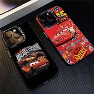 Cars: Lightning McQueen racing car iphone case For Iphone 7 xs xr 14 15 16 11 12 13 Pro Max Plus