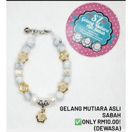 GELANG MUTIARA ASLI SABAH✅ONLY RM10.00!(DEWASA)