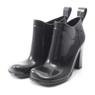 【二手】Bottega BOTTEGA VENETA Shine 橡膠踝靴，黑色，其他靴子，女款，二手 B