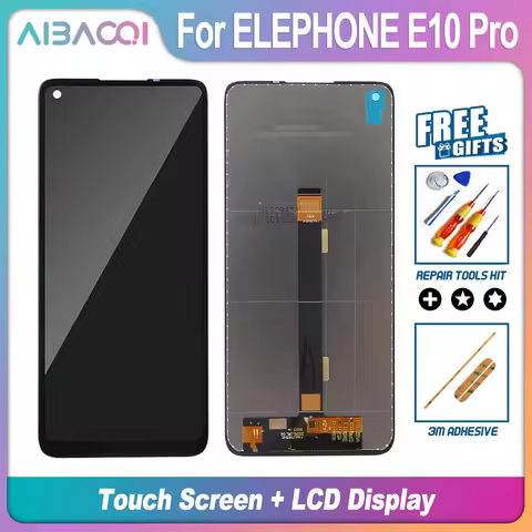 AiBaoQi Brand New 6.5 inch Elephone E10 Pro U/U Pro LCD Display+Touch Screen Digitizer Assembly LCD+