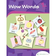 [PDF] 1E12 1st Grade English Activity Workbook : Wow Words
