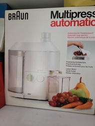 Braun Multipress Automatic 榨汁機