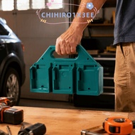 CHIHIRO1X3EE Battery Carrying Holder, With Handle 6 Slot Battery Storage Box, Convenient Heavy Duty 