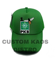 TOPI PARTAI PKB / TOPI PKB / TOPI JARING PARTAI KEBANGKITAN BANGSA / TOPI JARING DISTRO / TOPI CUSTO