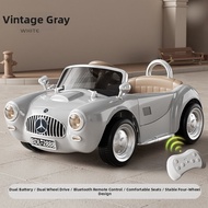 BASEBO | Children Electric Car 4 Wheeler Kid Rideable Toy Car RC Classic Car Style