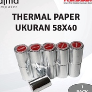 HJ6 KASSEN THERMAL PAPER ROLL SIZE 58X4 1 Pack