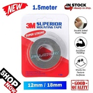 1.5meter [3M] Superior Mounting Tape Double Sided Tape PE Form Waterproof / Outdoor / Vehicle Tape (