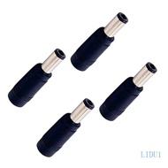 LIDU1 Inlines DC5521 Female to DC6530 Male Power Adapter Barrels Plug Adapter 4 1Cm