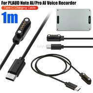 KAIYUE Voice Recorder Charger Cable For PLAUD Note Pro AI/PLAUD Note AI Voice Recorder Portable Magn