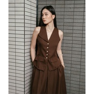 VEST/OUTER WOMEN'S TOP - MADELYN VEST TOP Vest Top Women Sleeveless Jacket