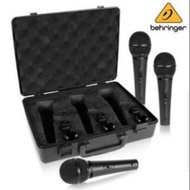 BEHRINGER XM-1800S Dynamic Cardioid c/w Switch Mic & Carrying Case(1 Box of 3nos Mic)
