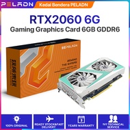 PELADN GeForce RTX 2060 ICraft 6GB 192-Bit การ์ดแสดงผล12nm GDDR6 PCI Express 3.0X16 DP HDMI DVI HDCP การ์ดแสดงผลพร้อมใช้งาน