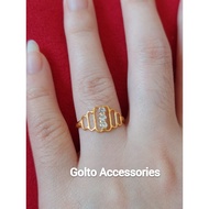 1 gram Light Gold Adult Ring