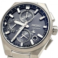 精工 (SEIKO) Astron Nextar GPS SBXC163/5X83-0AE0-1 手錶，鈦金屬錶殼，太陽能動力，電波校時，灰色錶盤/銀色錶帶，男士款，帶保固卡和原廠錶盒。 [二手]