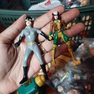 Toy / figure collectible rare marvel legend vintage xman rogue diecast iron articulation & cat woman