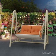 Outdoor Swing Hanging Chair Balcony Courtyard Garden Swing Chair Outdoor Double Hammock Cradle Chair