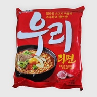 Paldo Paldo Paldo Ramen Beef Soup Flavor 102g Korean Instant Noodles Eight National Ramen Beef Soup 