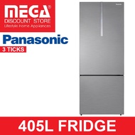 PANASONIC NR-BX471CPSS 405L 2-DOOR FRIDGE (3 TICKS)