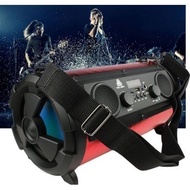 BT SPEAKER Supar bass BOOM BASS Outdoor Portable Bluetooth Speaker Subwoofer With Mic - ZQS 6209- Bl