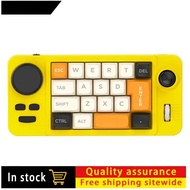 Gaming Keyboard RGB Hot-Swappable Wired Mechanical with 19-Key Macro-Defined Dual-Wheel Joystick for