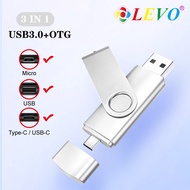 OTG USB Flash Drive 512GB 1000GB Pendrive TYPE-C U Disk Flash for Andorid Samsung Huawei VIVO