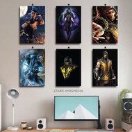 FATALITY MORTAL COMBAT GAME ROOM DECORATION 20X30 N0K2D/9BC2K MORTAL COMBAT LOGO ROOM DECORATION/ BT