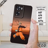 OPPO A57 Case -OPPO A76 -OPPO A77 -OPPO A77s _Cool, flexible, elastic, black silicone casing