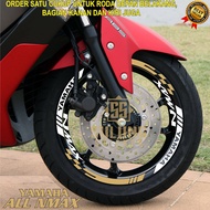 Stiker Lis Velg All Motor Yamaha Nmax Sticker Variasi Aksesoris Terbaru