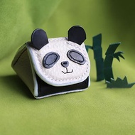 御飯糰熊貓 動物立體零錢包