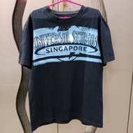 Men's T-Shirt Blue T-Shirt Original USS Universal Studio Singapore Size L