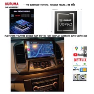 android Screen Nissan Teana J32 9 Inches 7870 3CPU 8+256 2K 360/ 7862 2CPU 4+64 1K