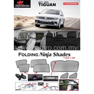 Volkswagen Tiguan 2017 - 2018 Magnetic Ninja Shades Sunshade (7pcs) Ninja Sun Shade