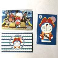 Set of 3pc Doraemon Ez-Link Ezlink Card *Movie: Nobita's Treasure Island*  *collectible (A2)