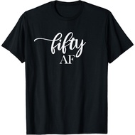 Fifty 50 AF Novelty Adult T-Shirt Fashion Tops for Boys and Girls Distro Ages 1 2 3 4 5 6 7 8 9 10 1
