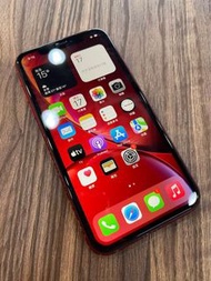 Iphone XR 二手機紅色128G電池健康度100% 外觀良好