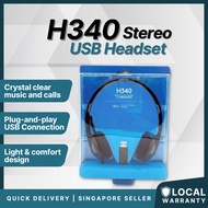 [SG]USB Headset H340, Stereo USB Headset Earphone